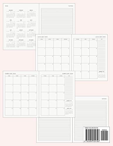 20202024 Five Year Planner: Monthly Logbook and Journal, 60 Months Calendar (5 Year Monthly Agenda 2020, 2021, 2022, 2023, 2024,Used