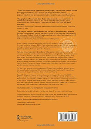 Managing Human Resources in CrossBorder Alliances (Global HRM),Used