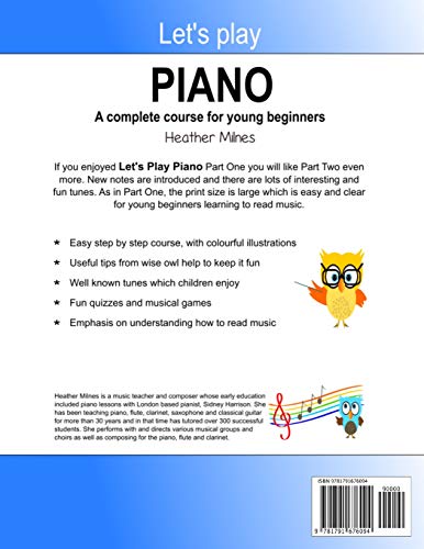 Let's Play Piano: A complete course for young beginners: Part Two,Used