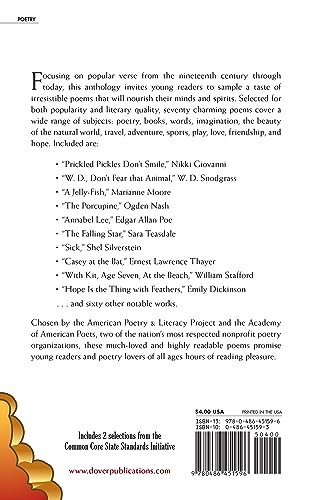 How To Eat A Poem: A Smorgasbord Of Tasty And Delicious Poems For Young Readers (Dover Children'S Classics),New