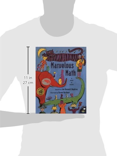 Marvelous Math: A Book of Poems (Aladdin Picture Books),Used