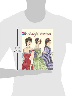 Godey's Fashions Coloring Book (Dover Fashion Coloring Book),Used