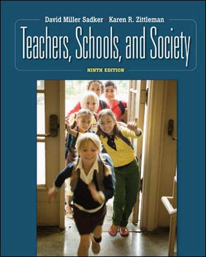 Teachers, Schools, And Society,New