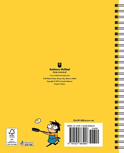 Sarah's Scribbles 16Month 20212022 Weekly/Monthly Planner Calendar: Get It Together!,Used