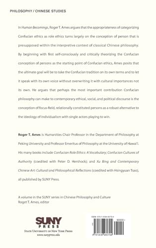 Human Becomings: Theorizing Persons for Confucian Role Ethics (SUNY Series in Chinese Philosophy and Culture),Used