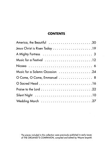 Calvin Hampton  Music for Organ: Eleven Organ Solos,Used