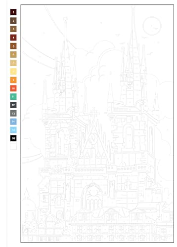 Color Quest: Cityscapes: 30 Extreme Challenges To Complete And Color, Exciting And Challenging Adult Coloring Book