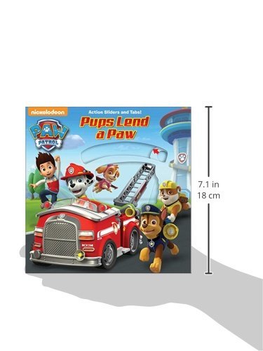 PAW Patrol: Pups Lend a Paw (Paw Patrol  Action Sliders and Tabs!),Used