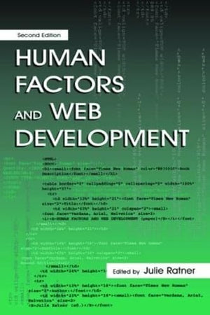 Human Factors And Web Development,Used