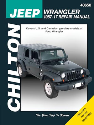 Chilton Total Car Care Jeep Wrangler 19872017 Repair Manual (Chilton's Total Care) Chilton,New