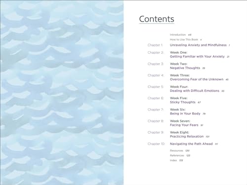 The Mindful Path Through Anxiety: An 8Week Plan to Quiet Your Mind & Gain Calm,Used