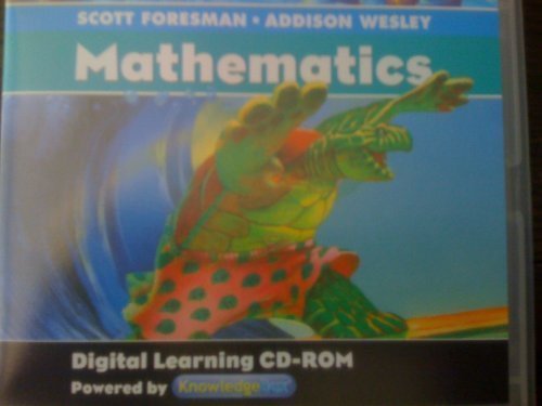 Scott Foresman AddisonWesley Math 2004 Knowledge Box CDROM Grade 4,Used