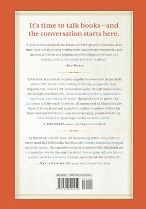 1,000 Books To Read Before You Die: A Lifechanging List