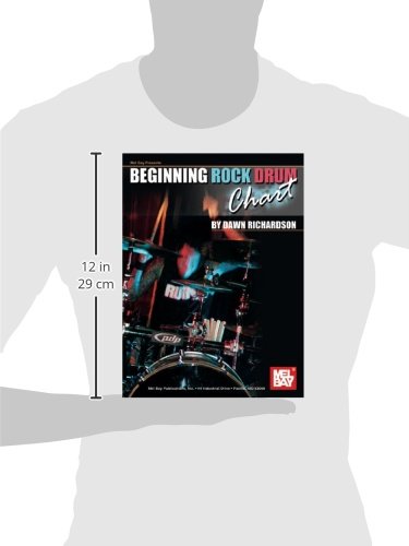 Beginning Rock Drum Chart,Used