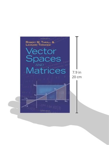 Vector Spaces and Matrices (Dover Books on Mathematics),Used