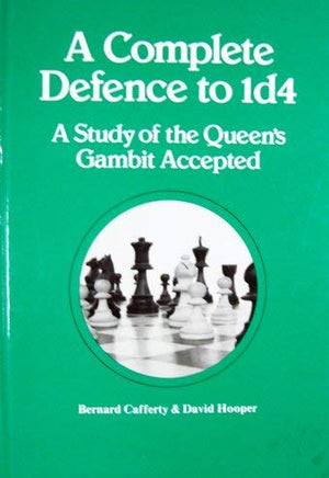 A Complete Defence To 1 D4: A Study Of The Queen'S Gambit Accepted (Pergamon Chess Series)