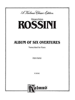 Album of Six Overtures (Kalmus Edition),Used