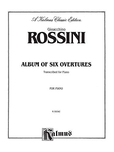 Album of Six Overtures (Kalmus Edition),Used