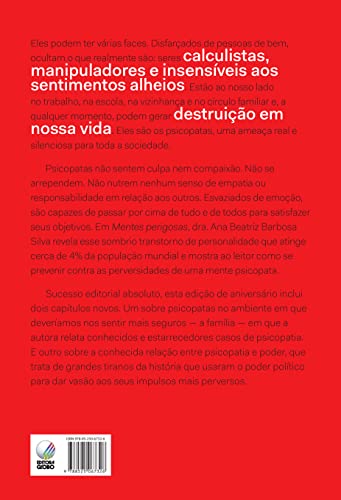 Mentes Perigosas: O Psicopata Mora Ao Lado (Portuguese Edition)