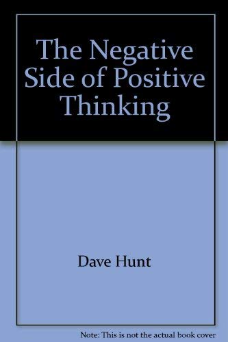 The Negative Side Of Positive Thinking,Used