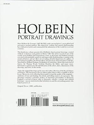 Holbein Portrait Drawings (Dover Fine Art, History of Art),Used