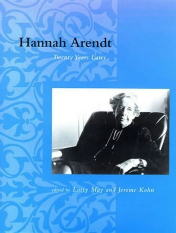Hannah Arendt: Twenty Years Later (Studies in Contemporary German Social Thought),Used