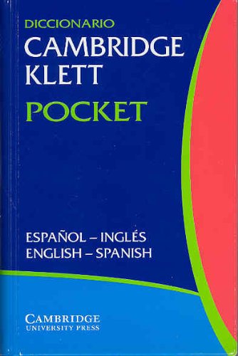 Diccionario Cambridge Klett Pocket EspaolIngls/EnglishSpanish Flexicover (English and Spanish Edition),Used