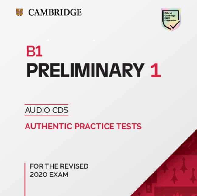 B1 Preliminary 1 for the Revised 2020 Exam Audio CDs: Authentic Practice Tests (PET Practice Tests),Used