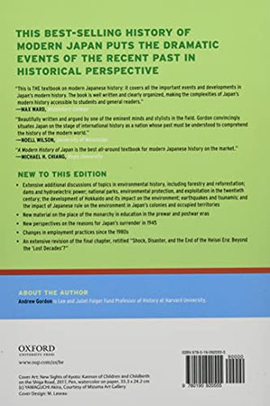 A Modern History Of Japan: From Tokugawa Times To The Present,New