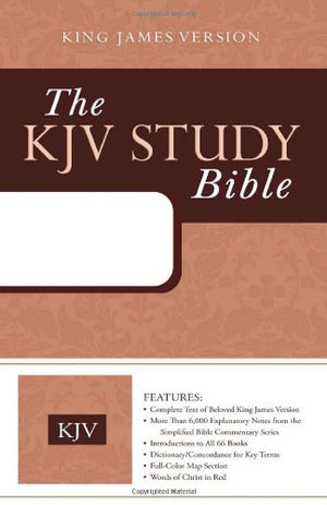 The KJV Study Bible (TwoTone Brown) (King James Bible)