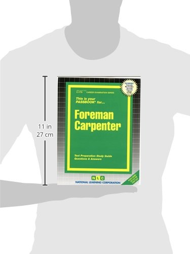 Foreman Carpenter (Career Examination Series),Used