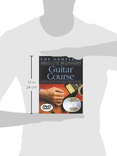 The Complete Absolute Beginners Guitar Course: Book/2CD/DVD Pack,Used