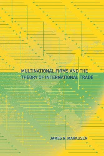 Multinational Firms And The Theory Of International Trade,Used