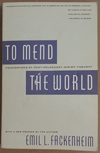 TO MEND THE WORLD,Used