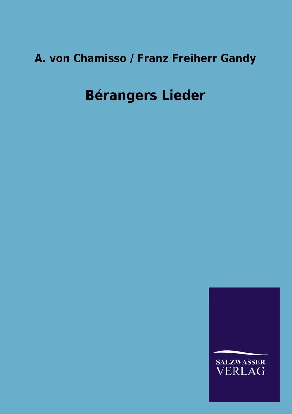 Brangers Lieder (German Edition),Used