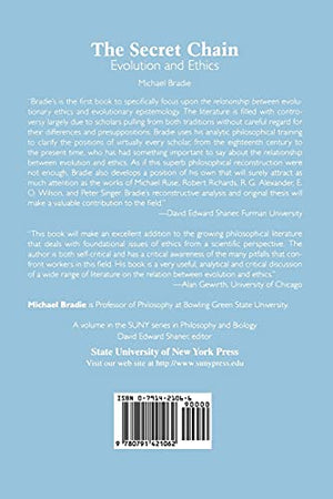 The Secret Chain: Evolution and Ethics (Suny Series in Philosophy an (Suny Series in Philosophy and Biology),Used
