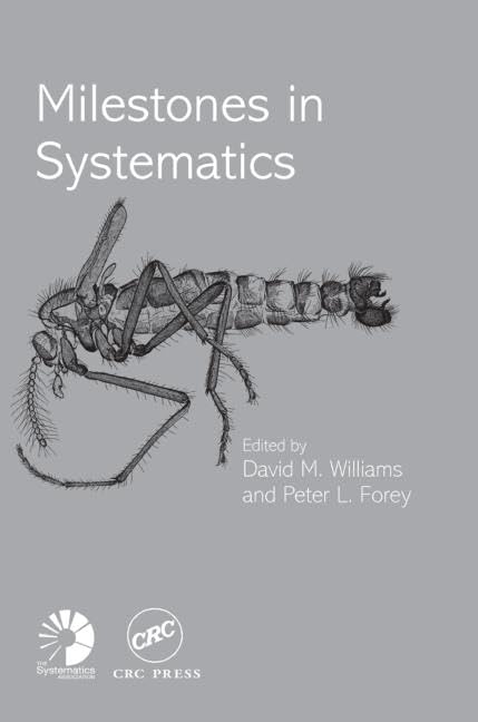 Milestones in Systematics (Systematics Association Special Volume),New