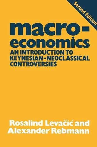 Macroeconomics: An Introduction To Keynesianneoclassical Controversies-used