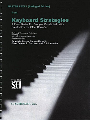 Master Text I  Abridged Edition: Piano Technique,New