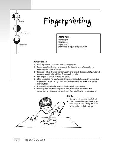Preschool Art: Painting,Used