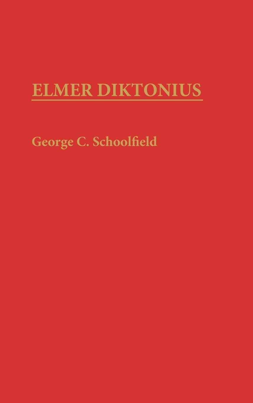 Elmer Diktonius (Contributions To The Study Of World Literature)