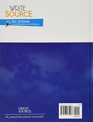 Write Source: Student Edition Hardcover Grade 5 2012,Used