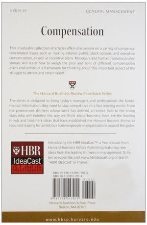 Harvard Business Review On Compensation,Used