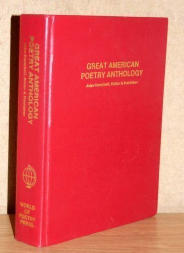 Great American Poetry Anthology,New