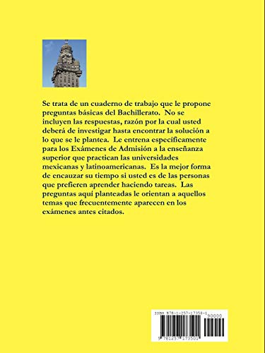 Tareas para el examen de admisin (Spanish Edition),Used