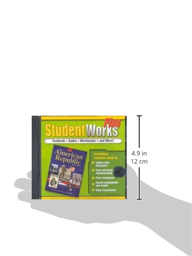 The American Republic Since 1877, StudentWorks Plus CDROM (U.S. HISTORY  THE MODERN ERA),Used