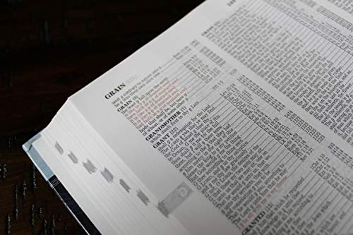The New Strong's Expanded Exhaustive Concordance of the Bible: Every Word of the Bible Indexed, Red Letter Edition,New
