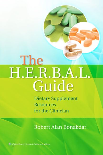 The H.E.R.B.A.L. Guide: Dietary Supplement Resources for the Clinician,Used