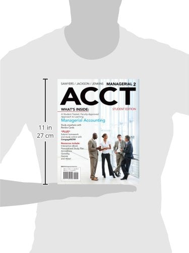 Managerial ACCT2 (with CengageNOW with eBook Printed Access Card),Used