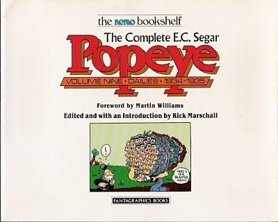 The Complete E.C. Segar Popeye, Vol. 9: Dailies, 19341935 (The Nemo Bookshelf),Used